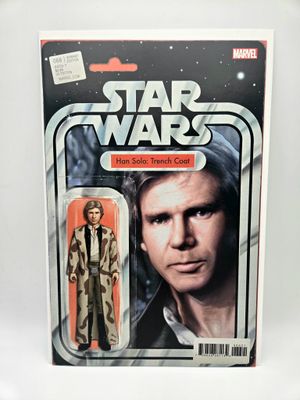 Star Wars issue #66: Han Solo: Trench Coat Action Figure Variant - Marvel Comics (VF/NM)
