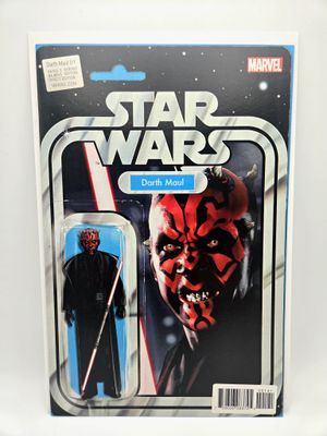 Star Wars Darth Maul issue #1 Action Figure Variant - Marvel Comics (VF/NM)
