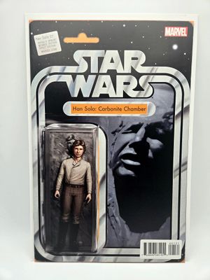 Star Wars Han Solo issue #1: Han Solo: Carbonite Chamber Action Figure Variant - Marvel Comics (VF/NM)