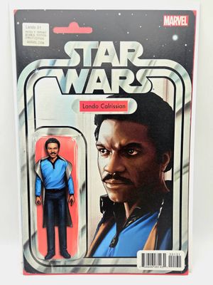 Star Wars Lando issue #1: Lando Calrissian Action Figure Variant - Marvel Comics (FN)