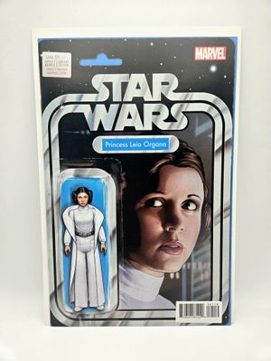 Star Wars Leia issue #1: Princess Leia Organa Action Figure Variant - Marvel Comics (VF/NM)