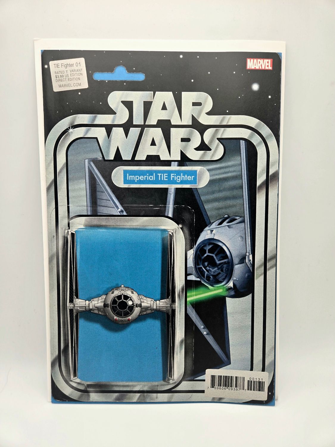 Star Wars Tie Fighter issue #1: Imperial TIE Fighter Action Figure Variant - Marvel Comics (FN)