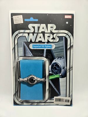 Star Wars Tie Fighter issue #1: Imperial TIE Fighter Action Figure Variant - Marvel Comics (FN)