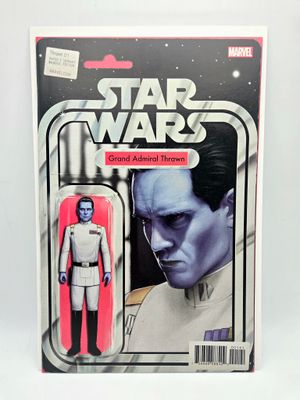 Star Wars Thrawn issue #1 : Grand Admiral Thrawn Action Figure Variant - Marvel Comics (VF/NM)