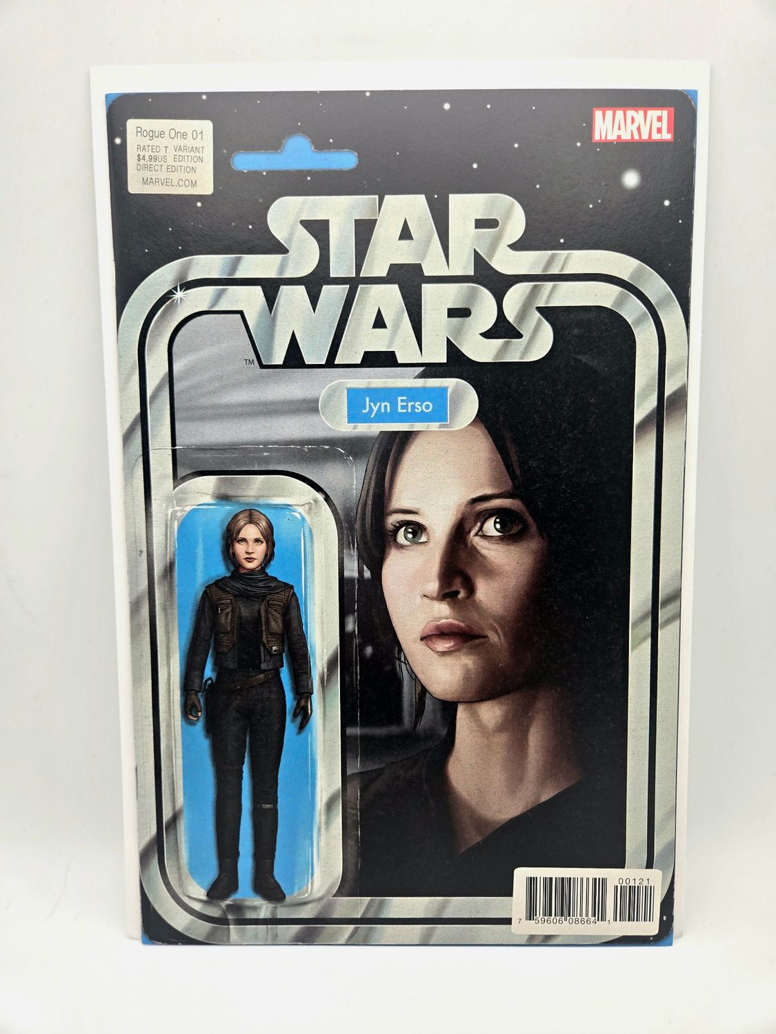 Star Wars Rogue One issue #1: Jyn Erso Action Figure Variant - Marvel Comics (VF)