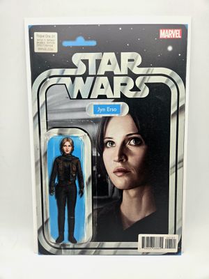 Star Wars Rogue One issue #1: Jyn Erso Action Figure Variant - Marvel Comics (VF)