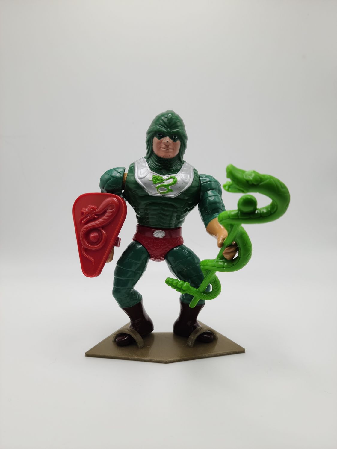 1986 King Hiss (complete) Masters of the Universe vintage MOTU action figure Mattel