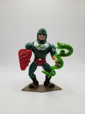1986 King Hiss (complete) Masters of the Universe vintage MOTU action figure Mattel