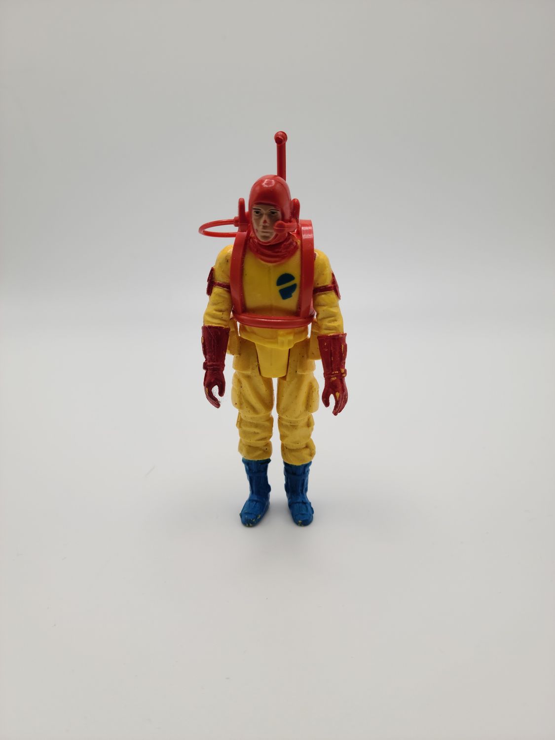 Action Force Q Force Sonar Officer (nearly complete) Action Man Palitoy vintage action figure