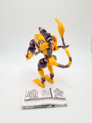 1999 Cheetor Transmetals 2 Complet avec Instructions - Transformers Beast Wars Vintage Hasbro
