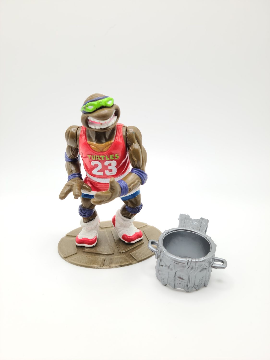 1991 Slam Dunkin Don - Teenage Mutant Ninja Turtles (TMNT) Vintage Action Figure