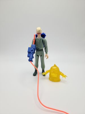 1984 Egon Spengler and Gulper Ghost (complete) vintage action figure Ghostbusters Kenner