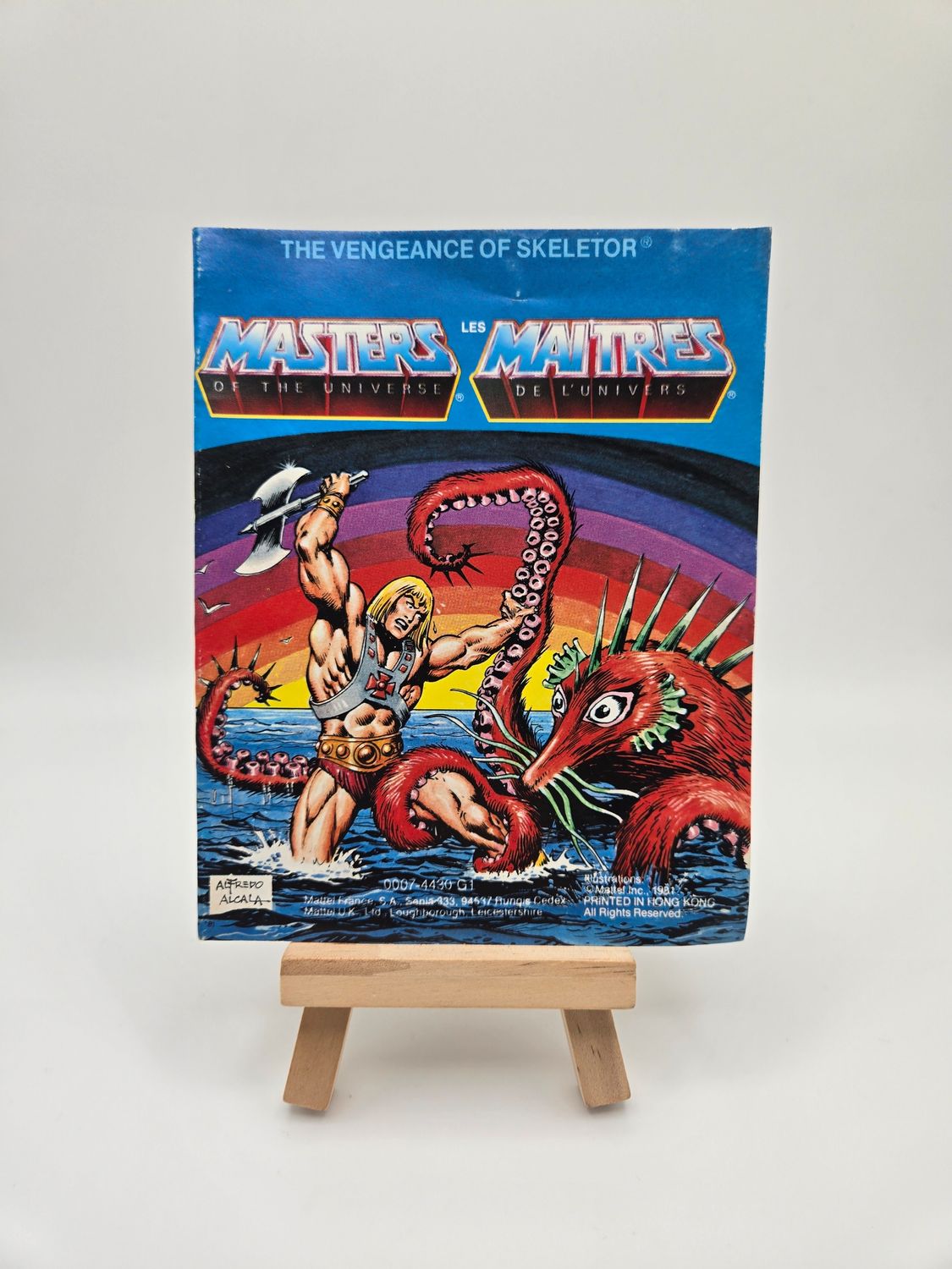 1981 &quot;The Vengeance of Skeletor&quot; - Mini Masters of the Universe (MOTU) Vintage Comic Book - Copy #4