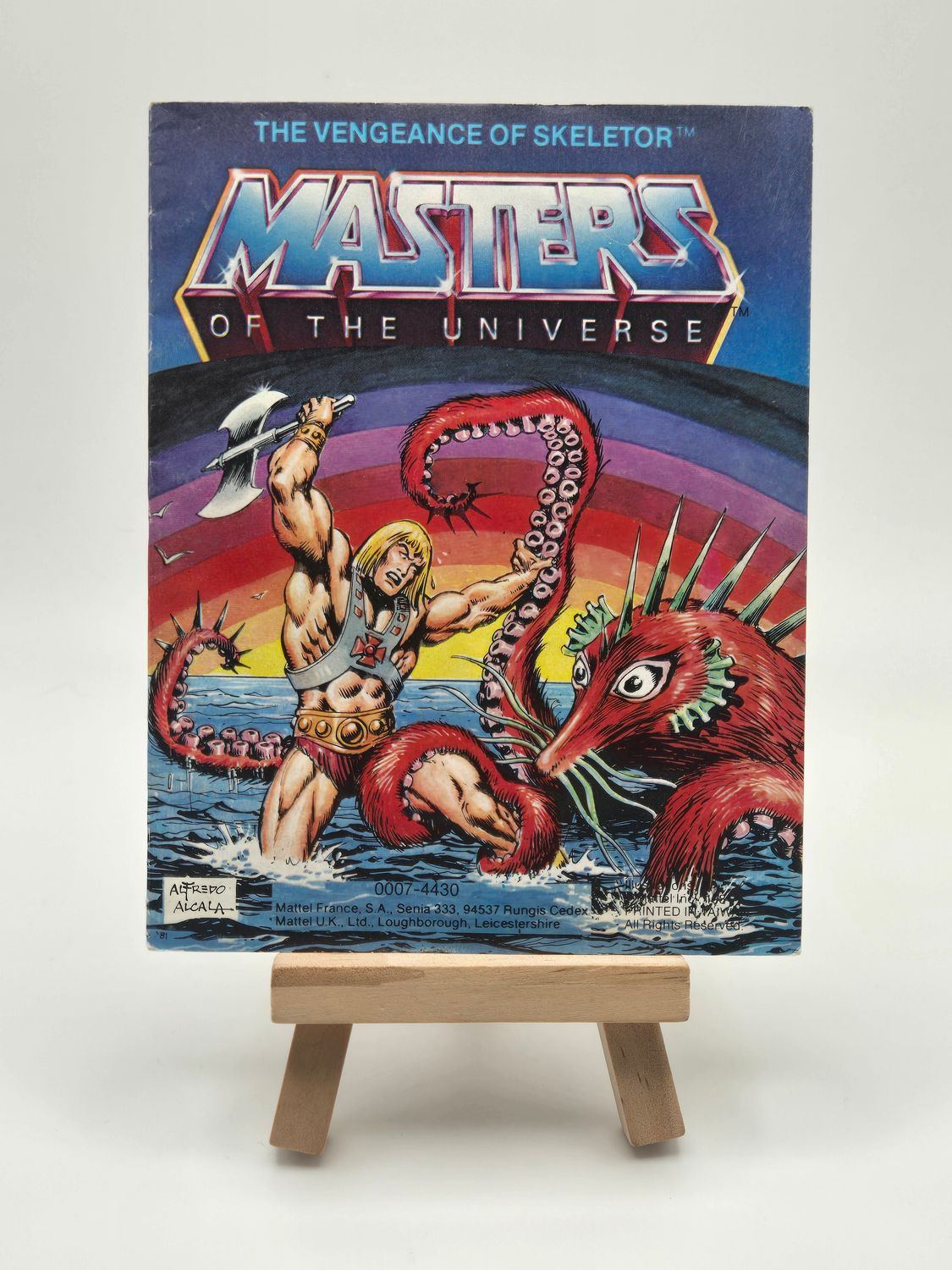 1981 The Vengeance of Skeletor - Mini Masters of the Universe (MOTU) Vintage Comic Book Mattel - Copy #2