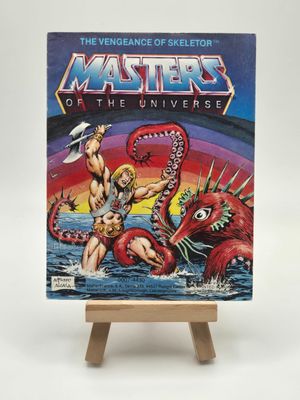 1981 La Vengeance de Skeletor - Bande Dessinée Miniature Vintage Les Maîtres de l&#39;Univers (MOTU) Mattel - Copie 2