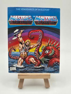 1981 La Vengeance de Skeletor - Bande Dessinée Miniature Vintage Les Maîtres de l&#39;Univers (MOTU) Mattel - Copie 3
