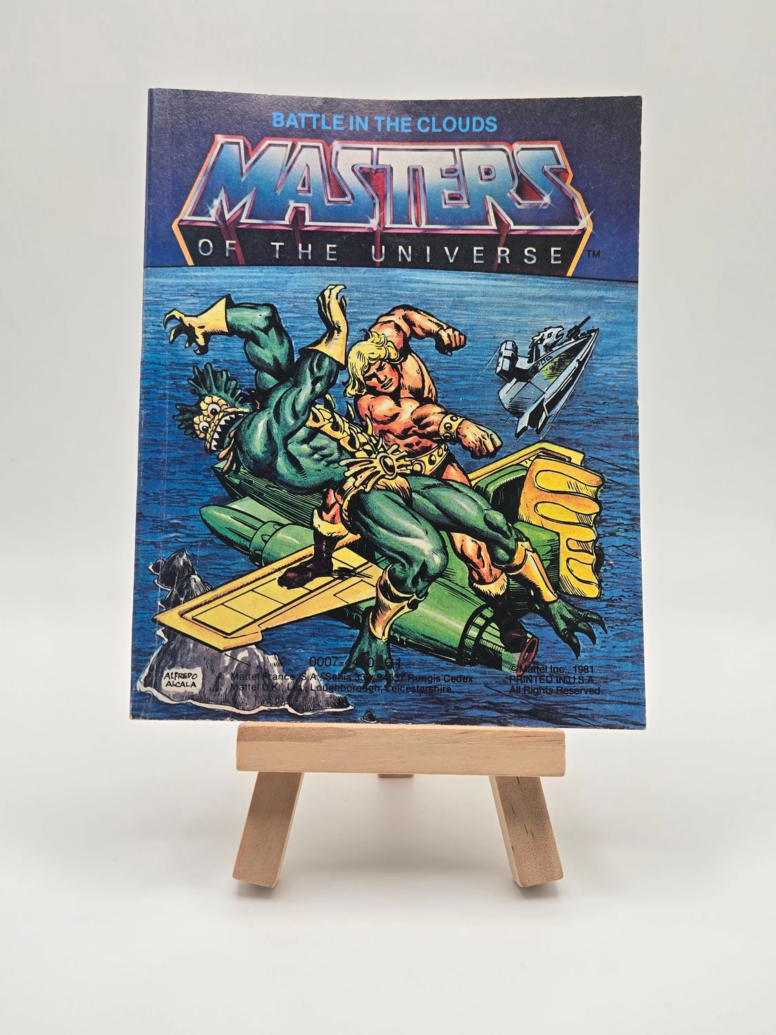 1981 Battle in the Clouds - Mini Masters of the Universe (MOTU) Vintage Comic Book Mattel