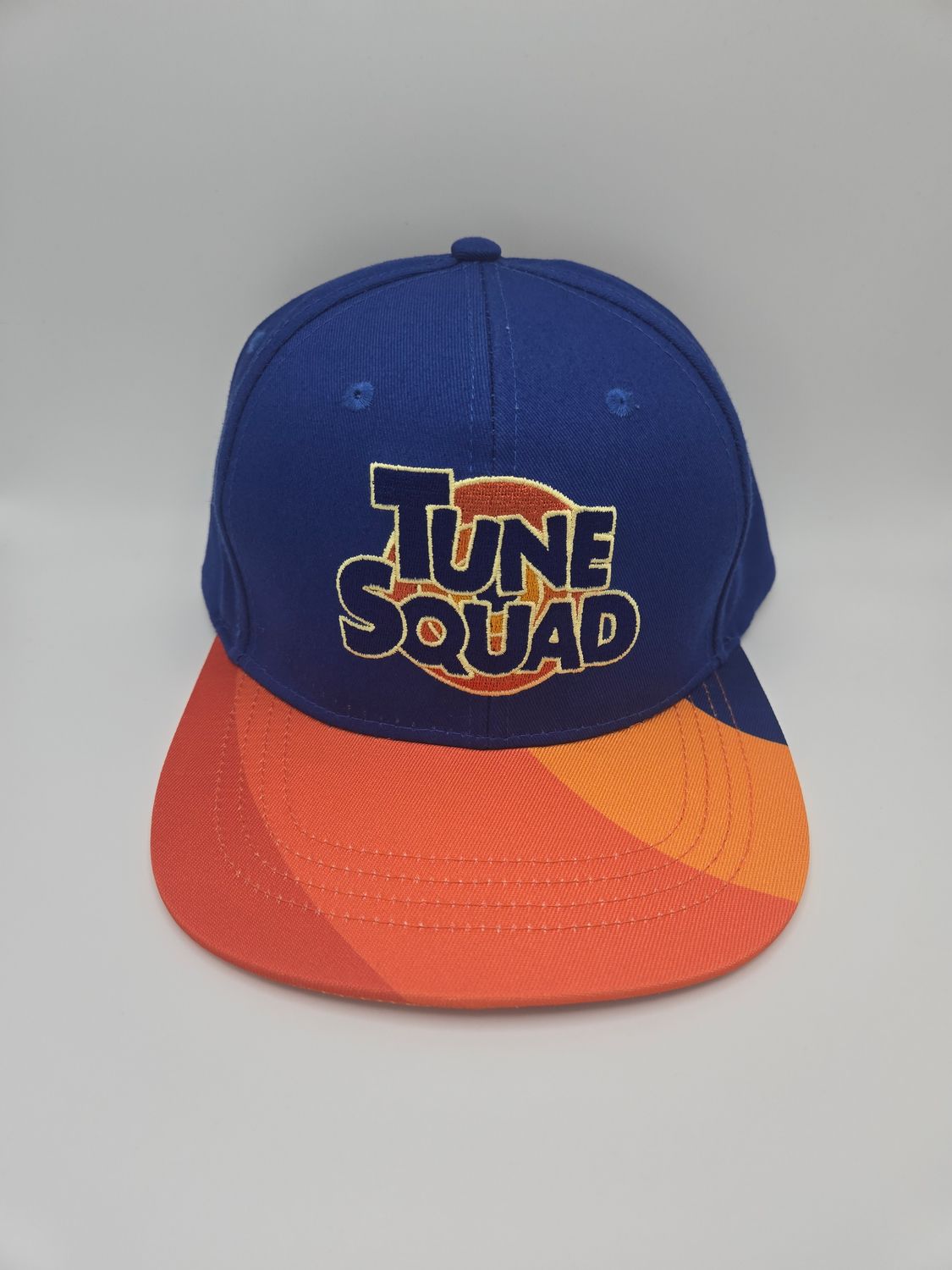 Official Space Jam A New Legacy Tune Squad Baseball Cap Blue &amp; Orange Hat