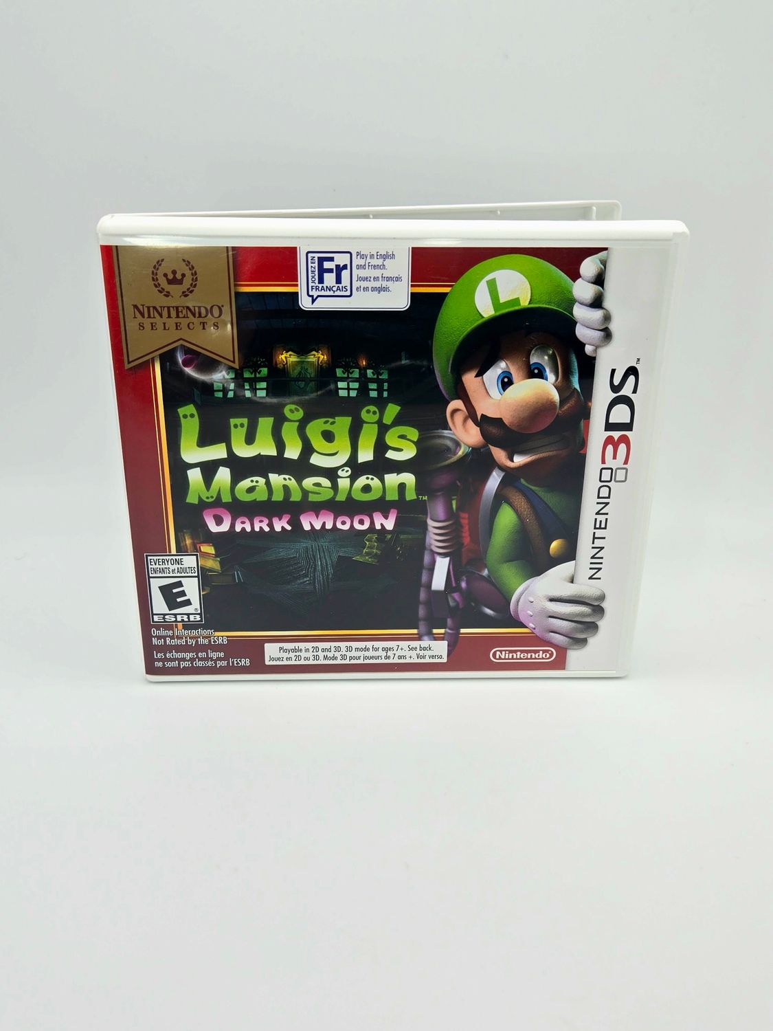Luigi&#39;s Mansion Dark Moon Nintendo 3DS Game (2013) Nintendo Selects