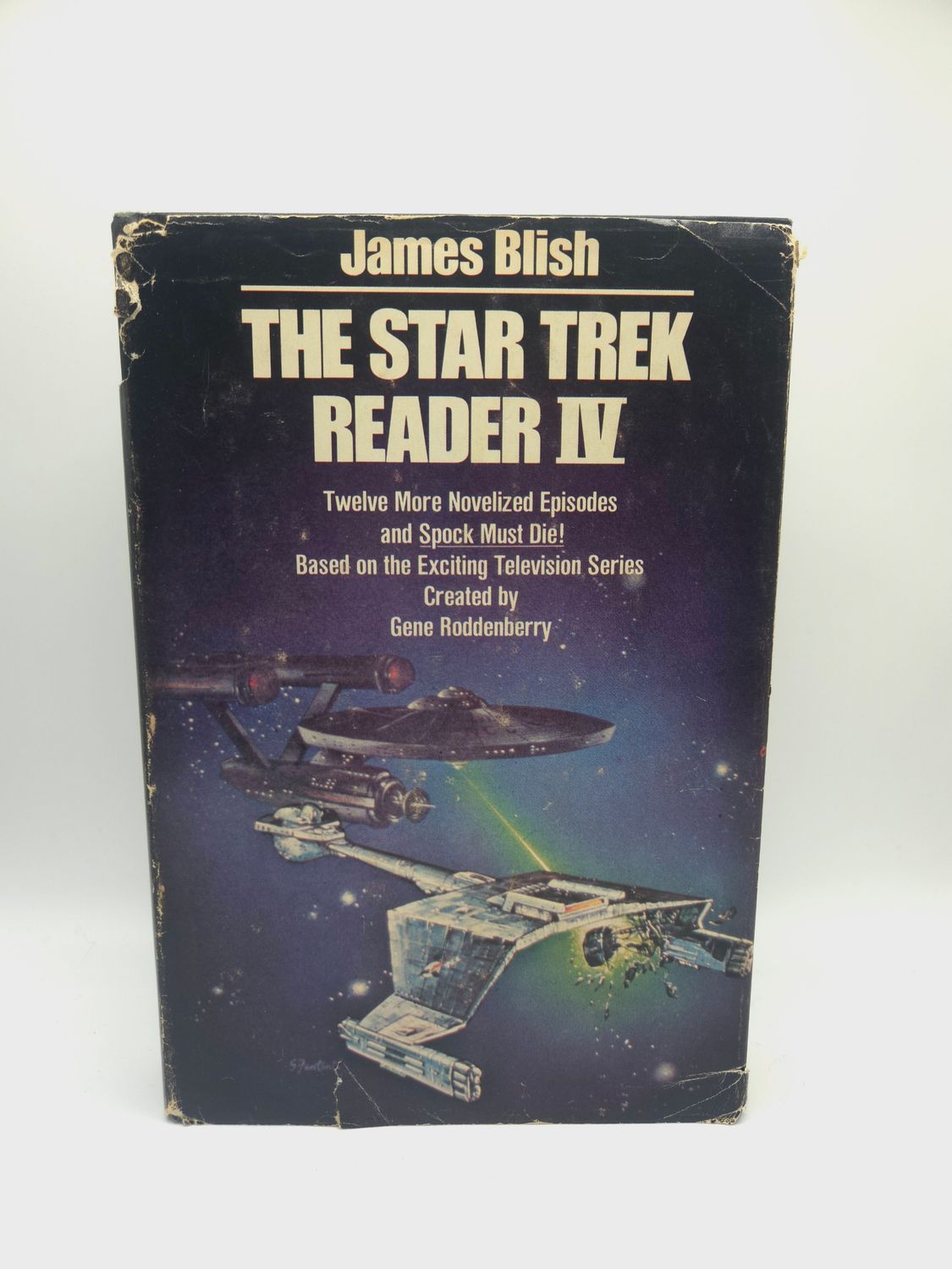 The Star Trek Reader IV by James Blish &amp; Gene Roddenberry - 1978 Hardcover book with Dust Jacket (ENGLISH)