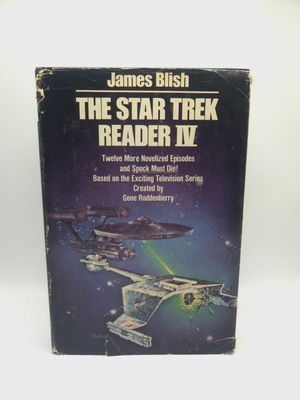 The Star Trek Reader IV by James Blish &amp; Gene Roddenberry - 1978 Hardcover book with Dust Jacket (ENGLISH)