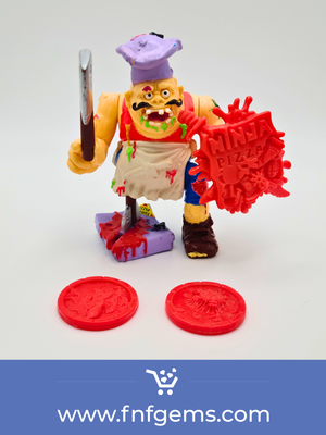 1990 Pizzaface Complete - Teenage Mutant Ninja Turtles (TMNT) Vintage Action Figure