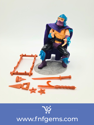 1988 Shredder Complete - Teenage Mutant Ninja Turtles (TMNT) Vintage Action Figure