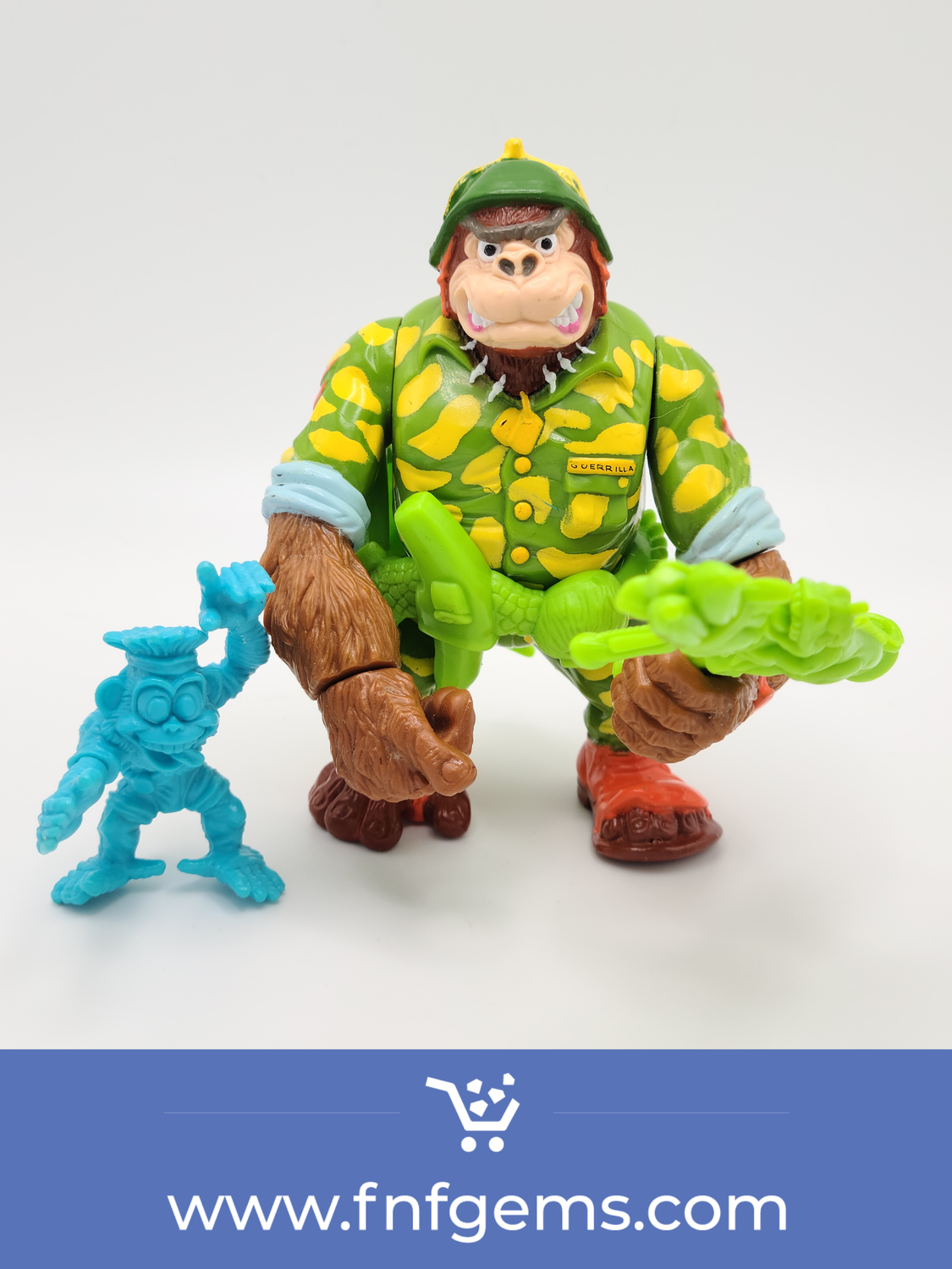 1991 Sergeant Bananas Complete - Teenage Mutant Ninja Turtles (TMNT) Vintage Action Figure