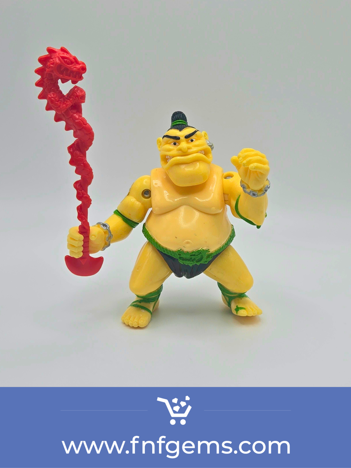 1991 Tattoo Complete - Teenage Mutant Ninja Turtles (TMNT) Vintage Action Figure