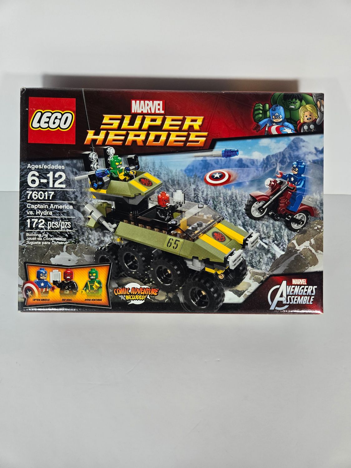 LEGO (76017) - Marvel: Avengers: Captain America Vs. Hydra - New &amp; Sealed (Copy #2)