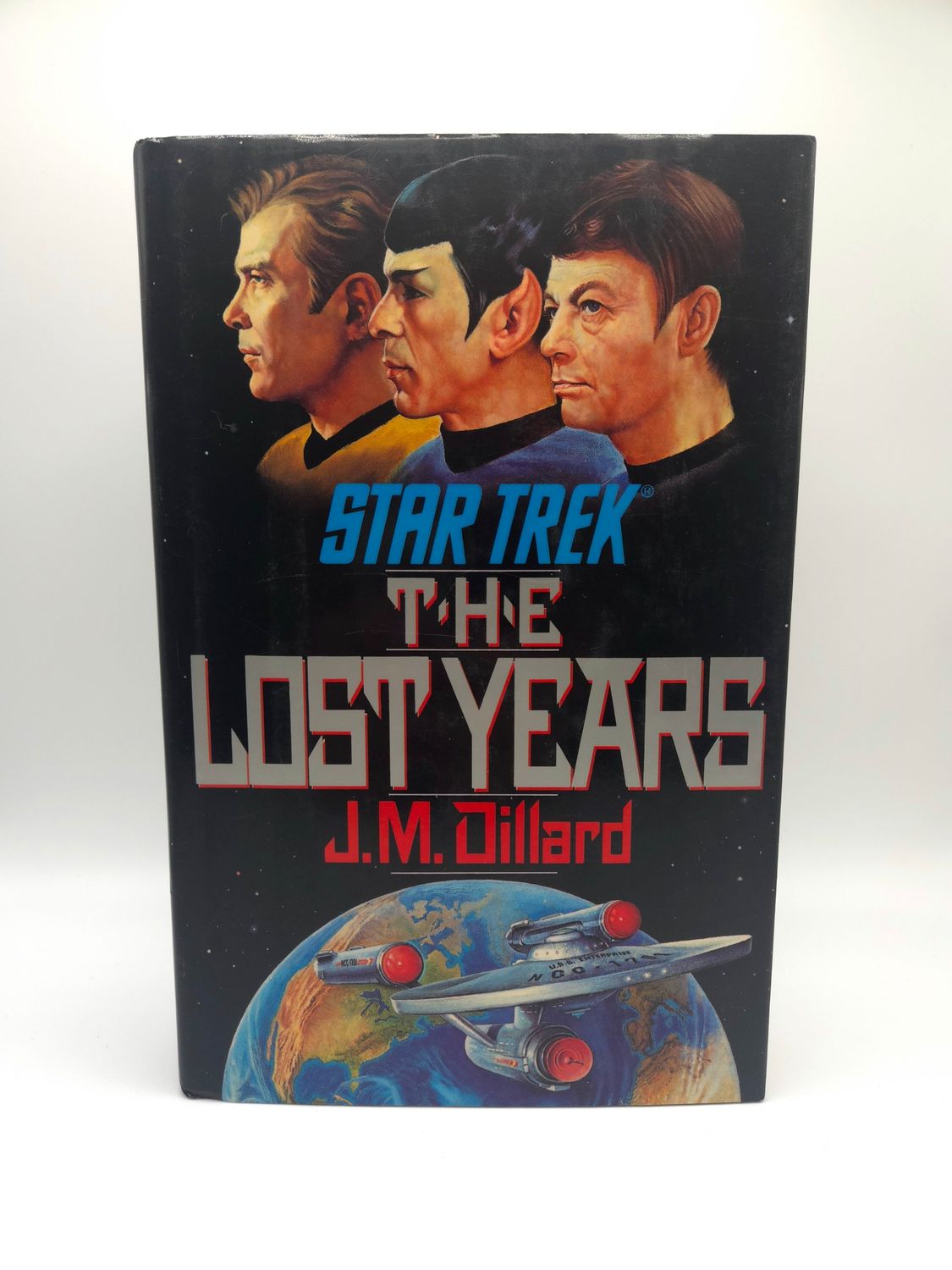 Star Trek: The Lost Years by J. M. Dillard - 1989 Hardcover book with Dust Jacket (ENGLISH)