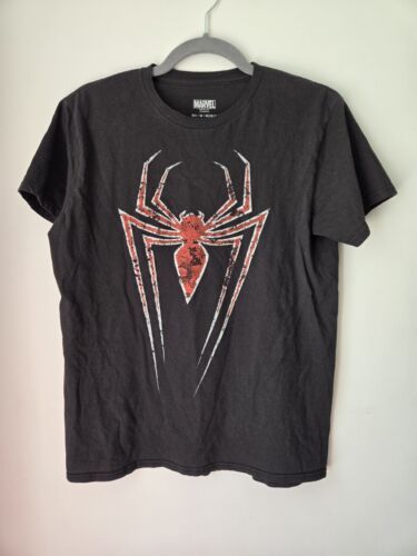 Spider-Man Marvel Graphic Black T-Shirt - Teen Boys Medium