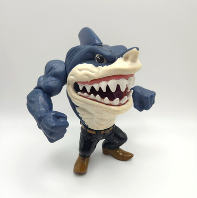 1994 Ripster (black pants) Street Sharks vintage action figure Mattel