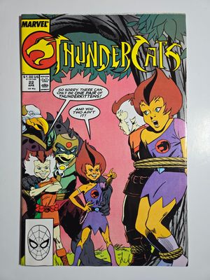 Thundercats #22 VG Marvel Comics 1988 Direct Issue (low print run)