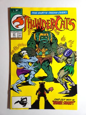 Thundercats #21 VF Marvel Star Comics Direct Issue 1988 (low print run)