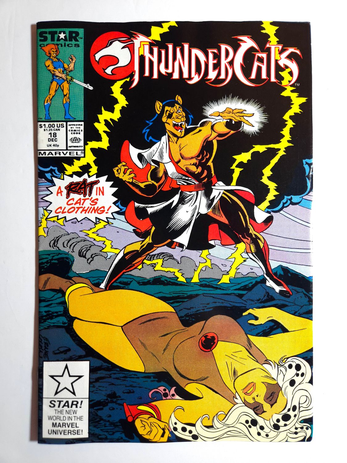 Thundercats #18 VF/NM Marvel Star Comics Direct Issue 1987