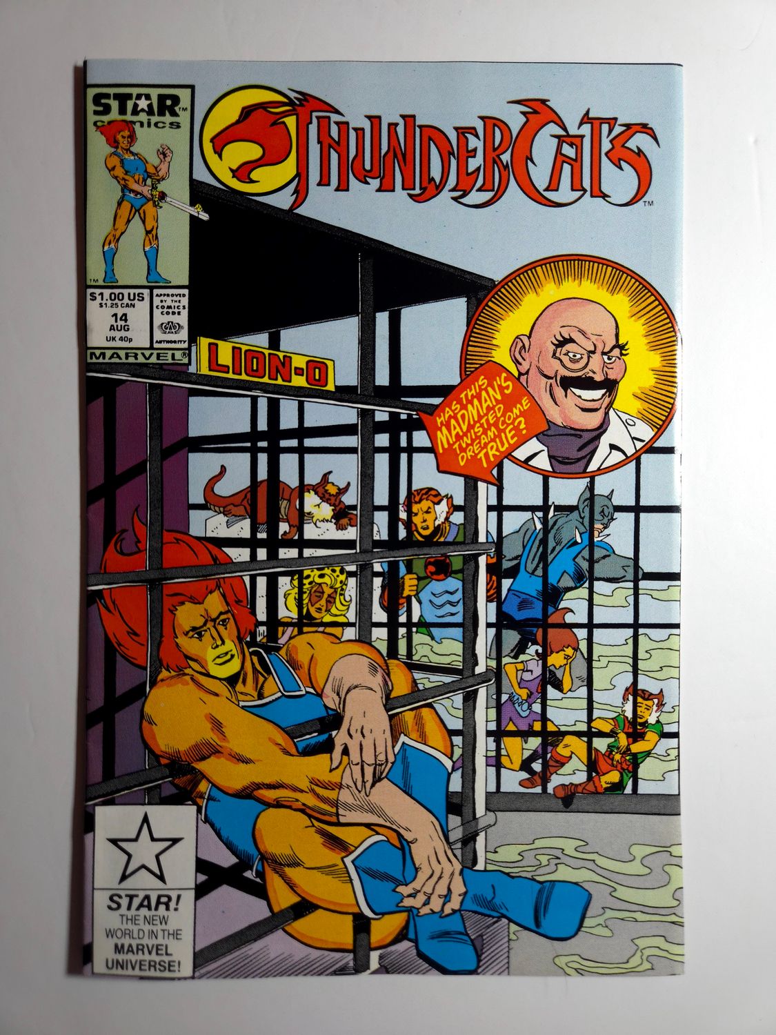 Thundercats #14 VF Marvel Star Comics 1987