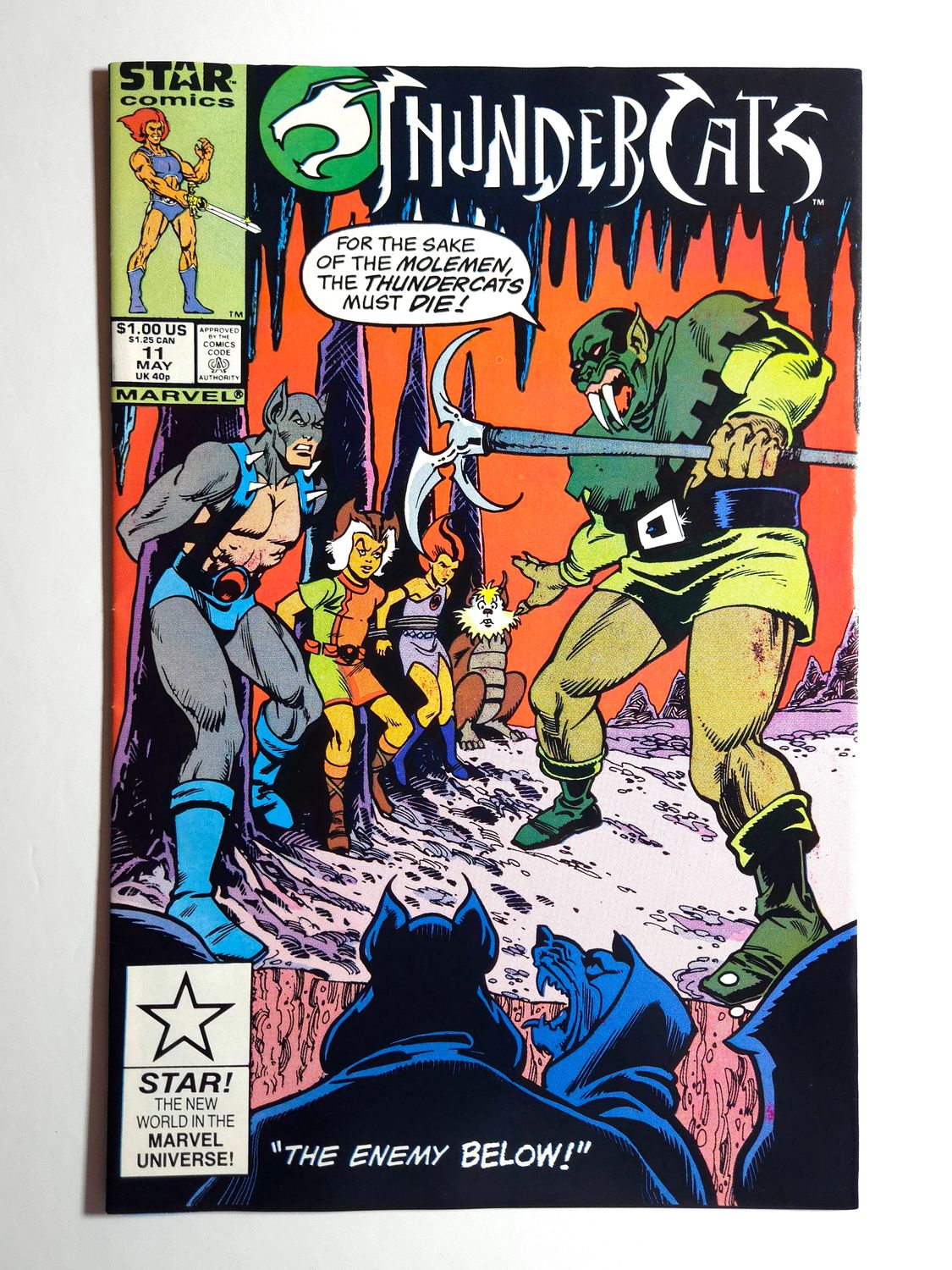 Thundercats #11 VF Marvel Star Comics Direct Issue 1987