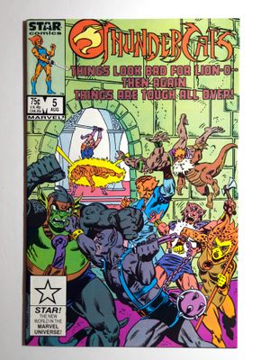 Thundercats #5 NM Marvel Star Comics Direct Issue 1986