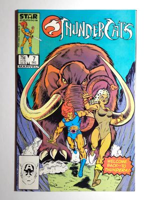 Thundercats #7 VF Marvel Star Comics Direct Issue 1986