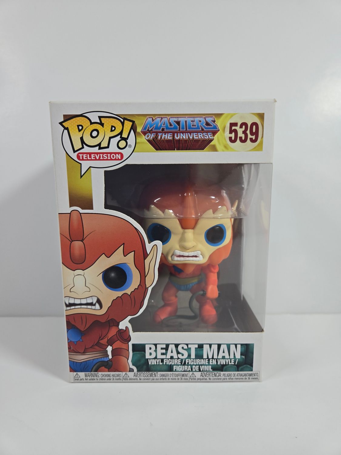 Funko Pop! Vinyl - Masters of the Universe 539: Beast Man - vaulted