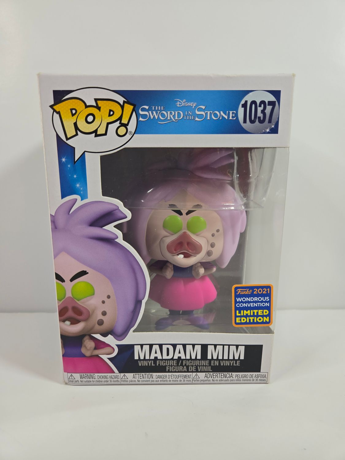 Funko Pop! Vinyl - The Sword and the Stone 1037: Madam Mim (2021 Wondrous Convention Limited Edition) - vaulted