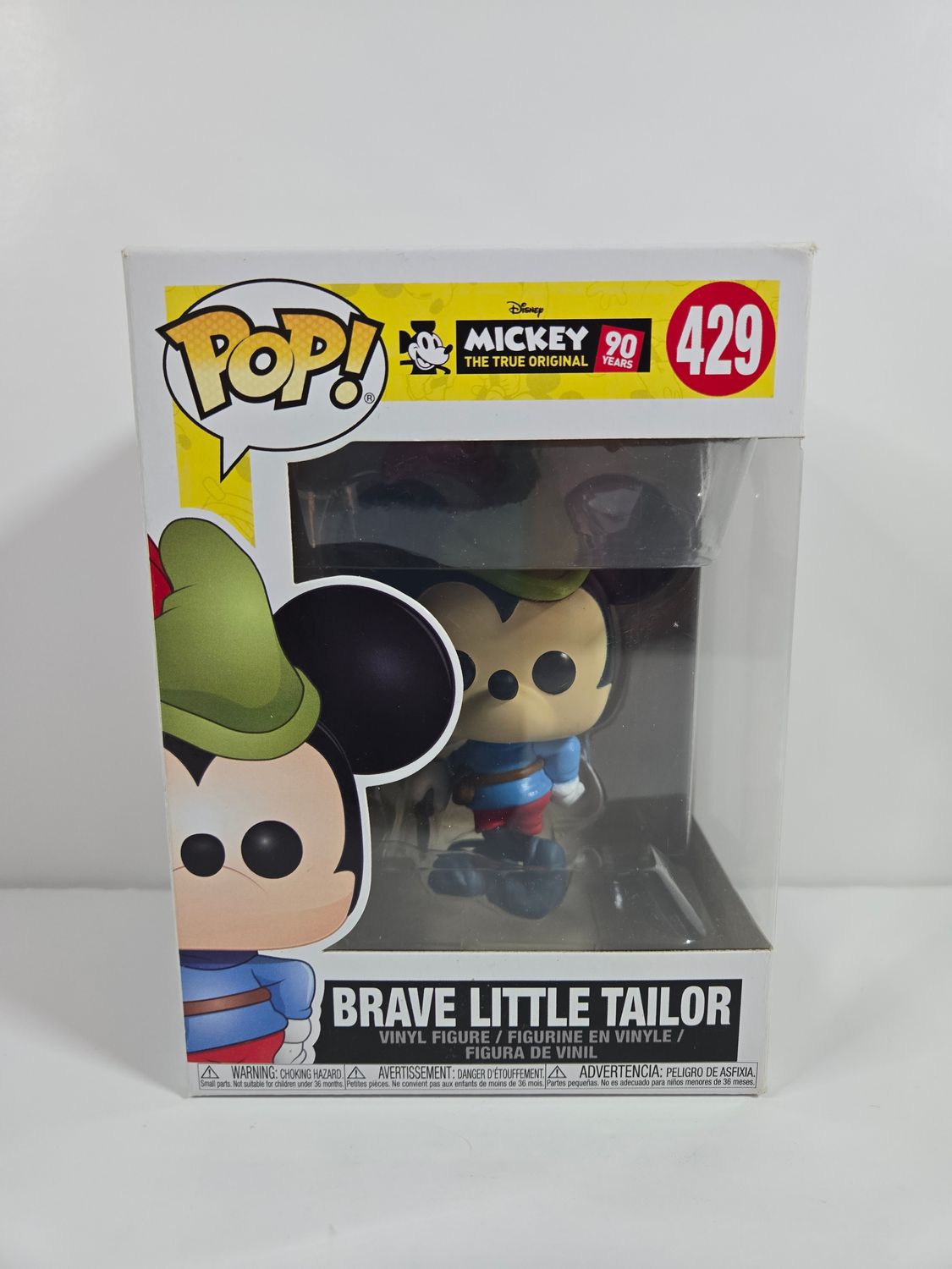 Funko Pop! Vinyl - Mickey The True Original (90 years) 429: Brave Little Tailor