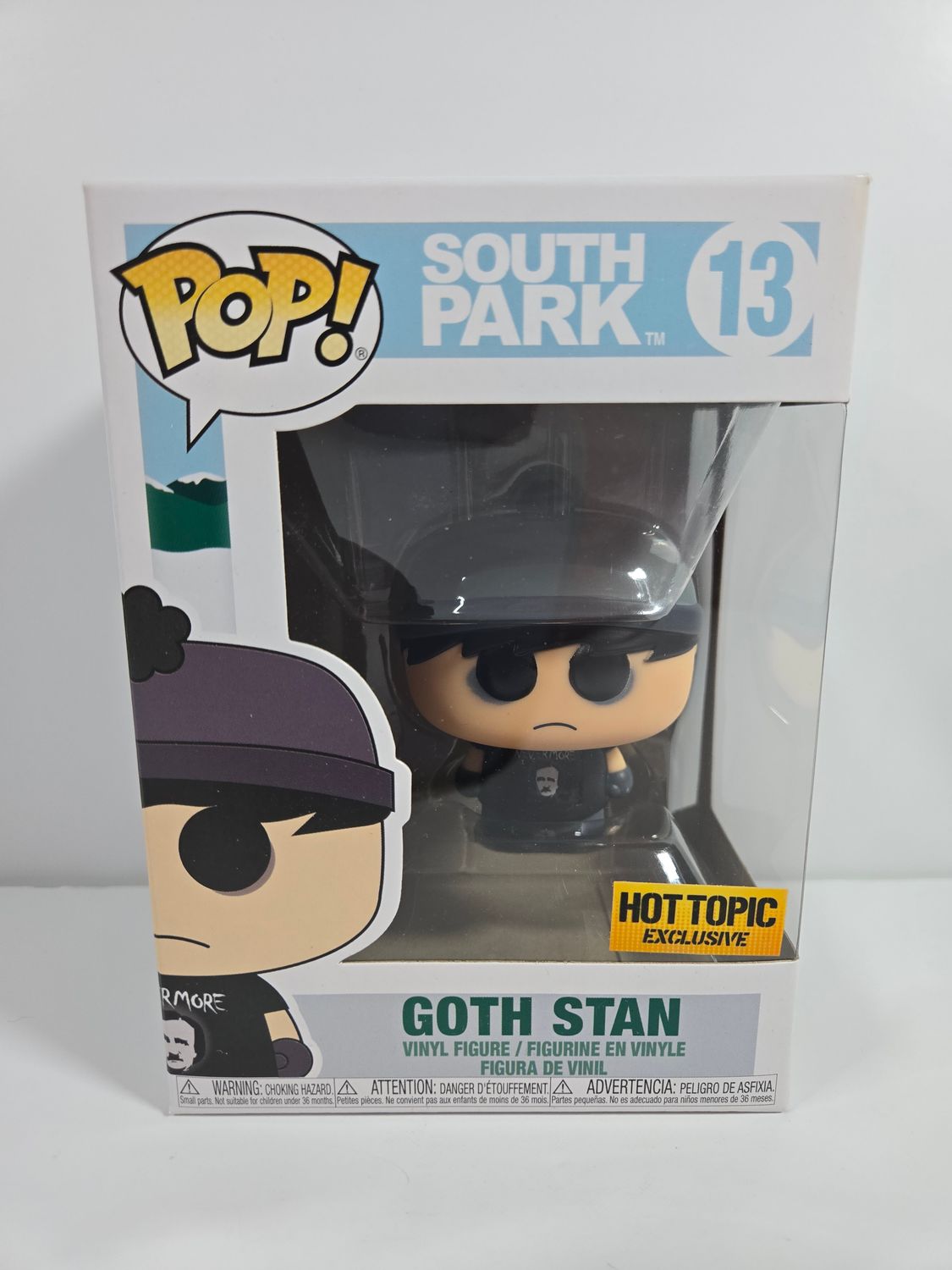 Funko Pop! Vinyl - South Park 13: Goth Stan (Hot Topic Exclusive) (1) - vaulted