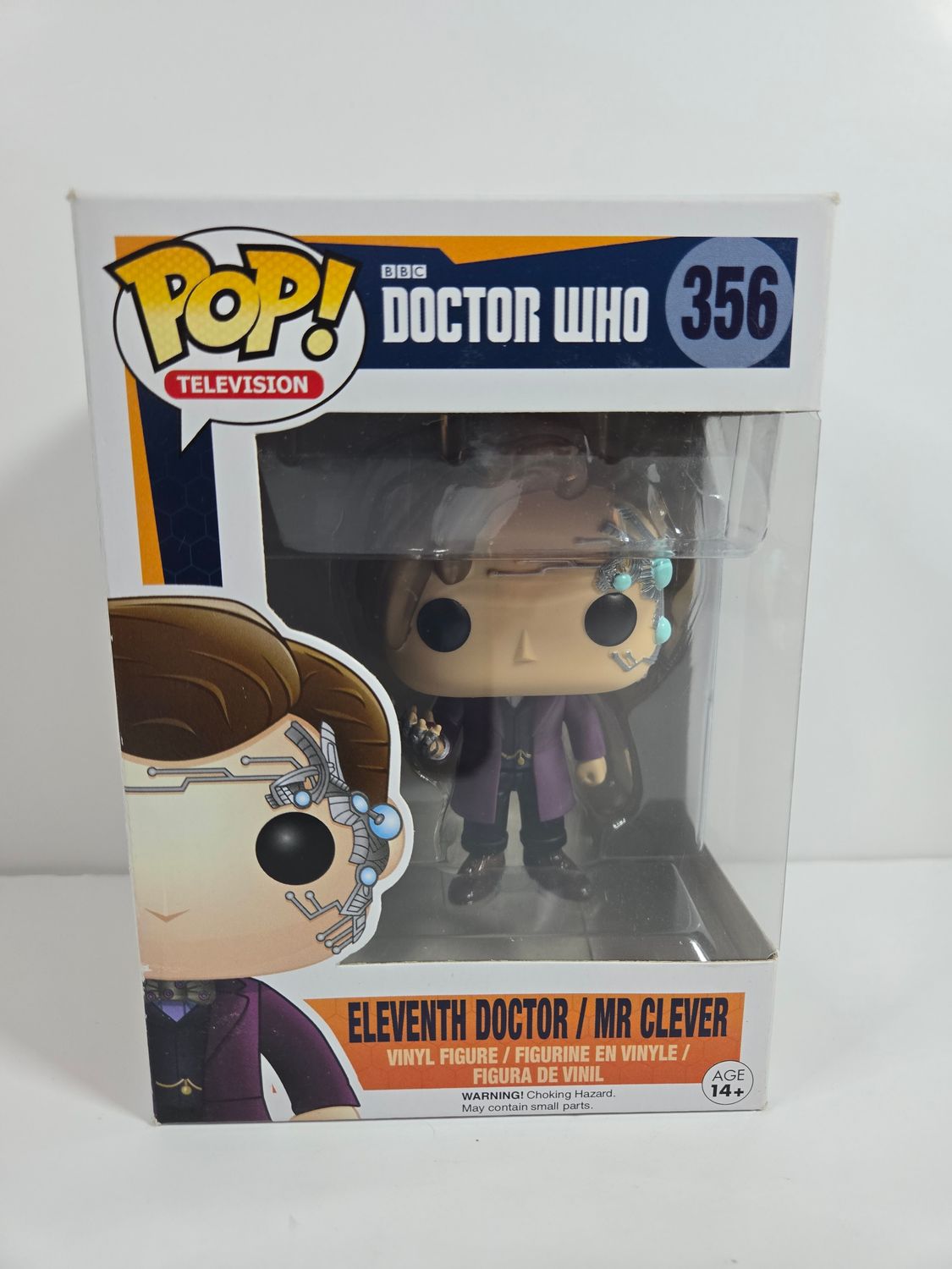 Funko Pop! Vinyl - BBC Doctor Who 356: Eleventh Doctor / Mr Clever (2) - vaulted