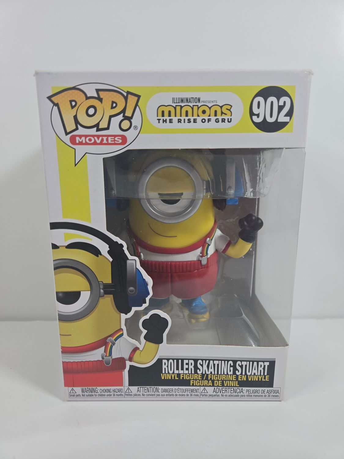 Funko Pop! Vinyl - Minions the Rise of Gru 902: Roller Skating Stuart