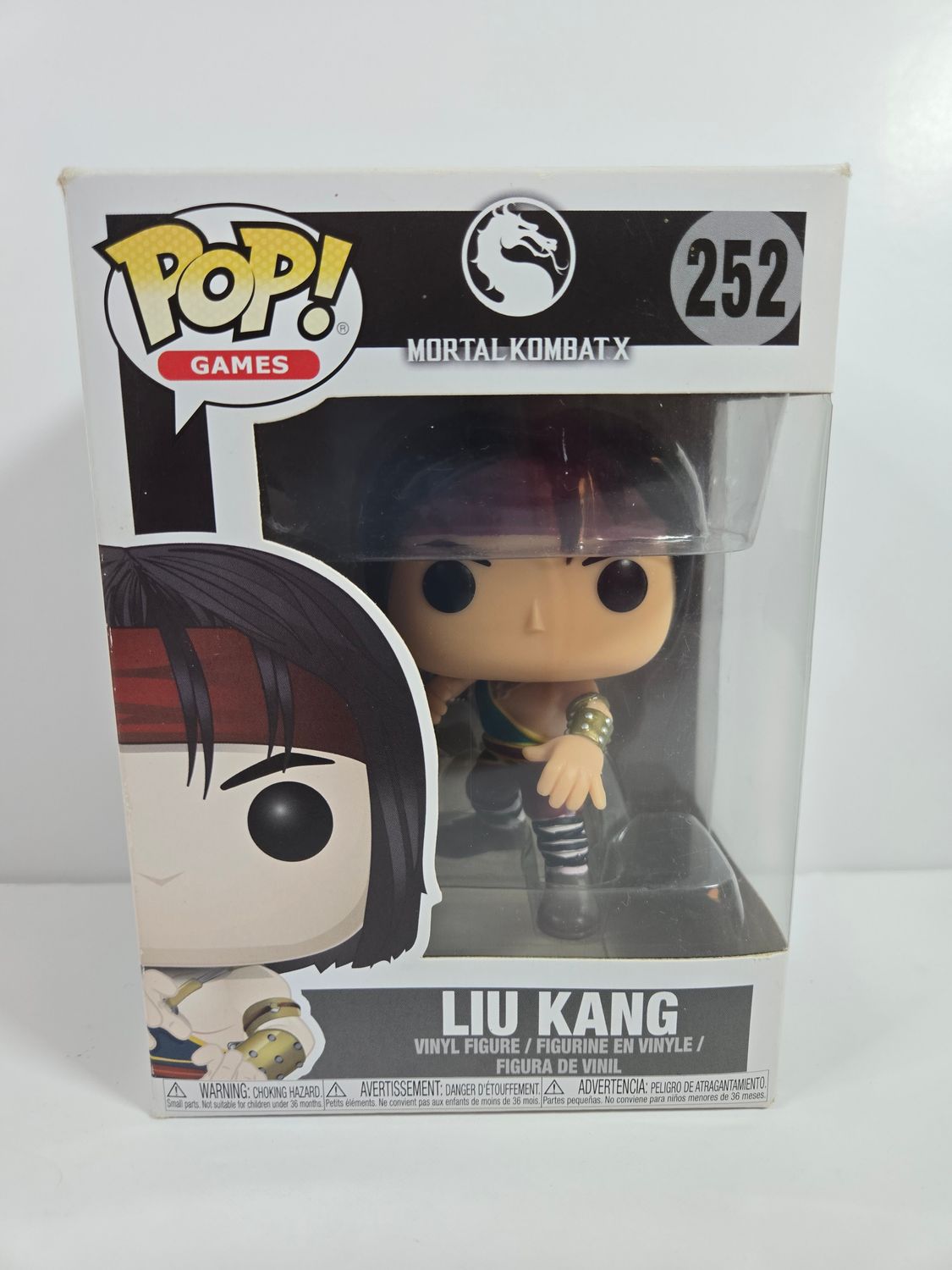 Funko Pop! Vinyl - Mortal Kombat X 252: Liu Kang - vaulted