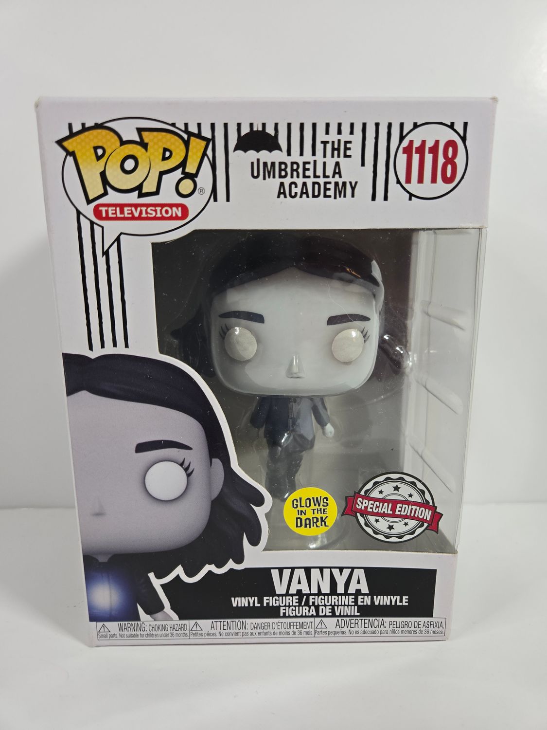 Funko Pop - The Umbrella Academy 1118: Vanya (Special Edition Glow in the dark)