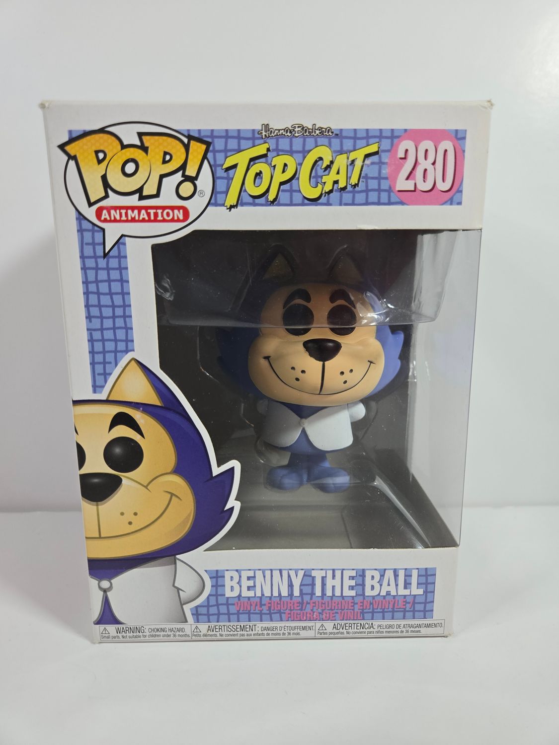 Funko Pop! Vinyl - Hanna Barbera Top Cat 280: Benny The Ball - vaulted