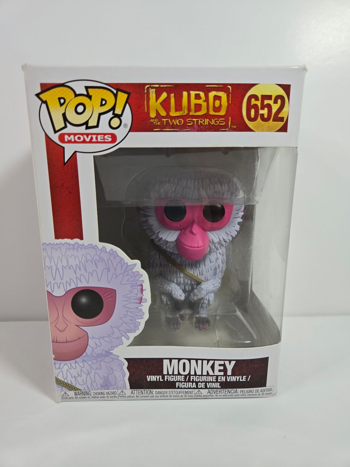 Funko Pop! Vinyl - KUBO &amp; The Two Strings 652: Monkey - vaulted